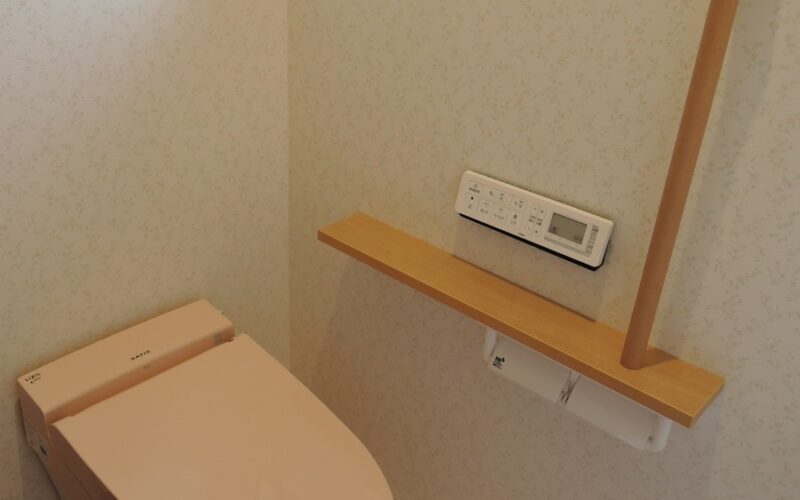 押し入れ(長手1200ｍｍ)を解体しトイレを増設　滋賀県栗東市